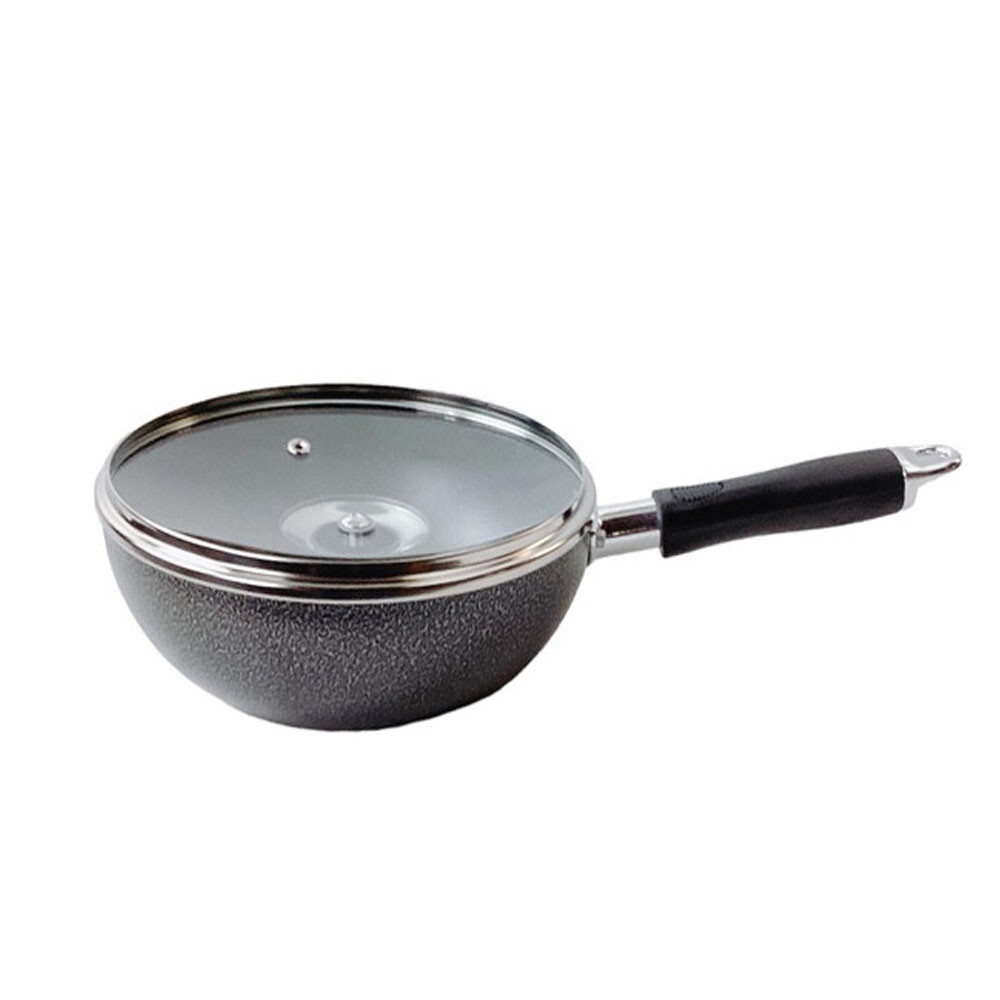 11″/28cm Nonstick Wok Frying Pan Saute Pan with Lid , Non Toxic Deep Fry Pan