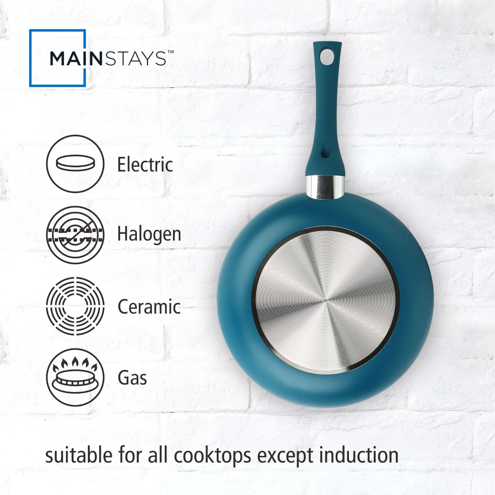 2 pack Mainstays Ceramic Aluminum 10 inch Frypan Corsair
