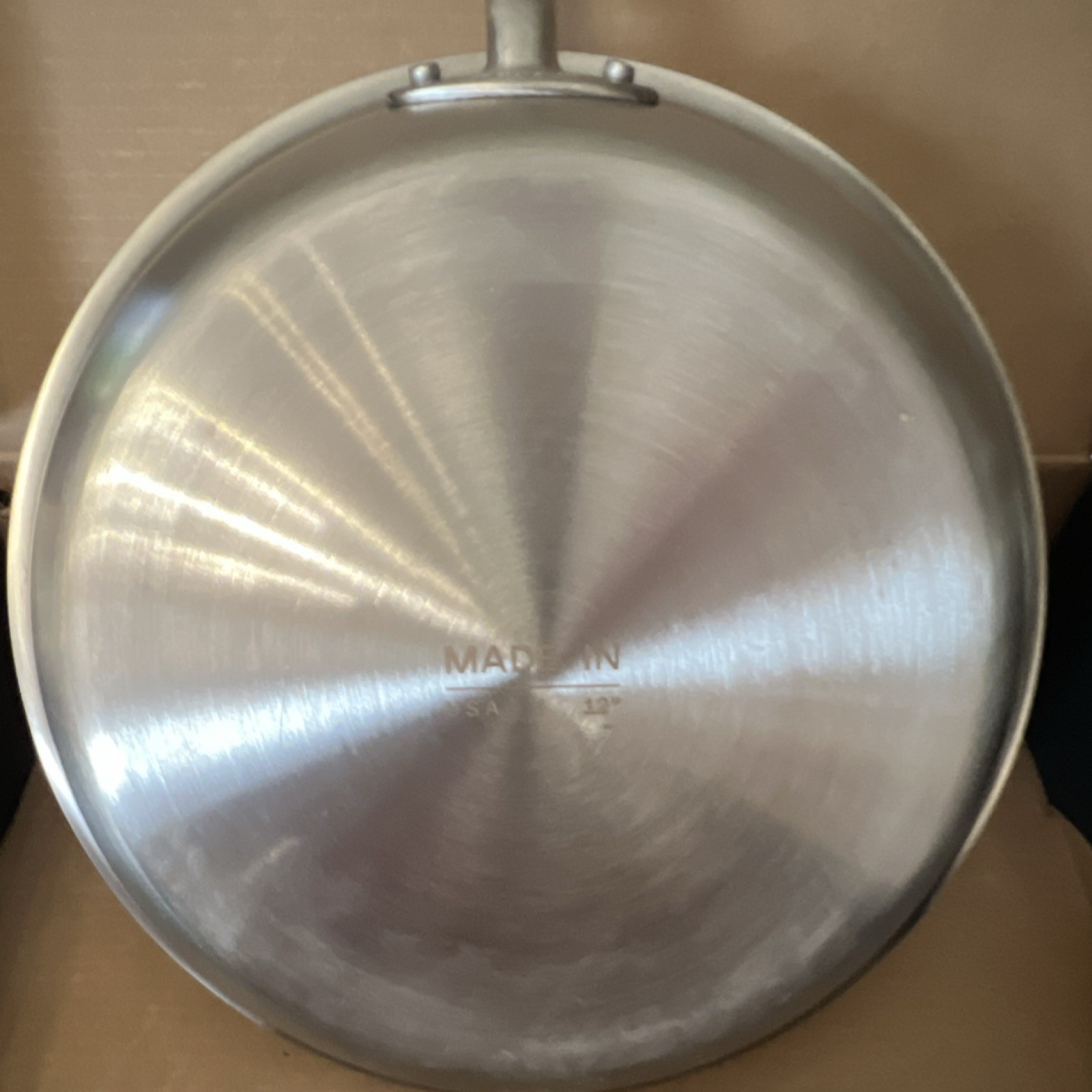 Made In Ceramiclad silver 3-Piece 8”, 10”, 12” Frying Pan Cookware Set Silver