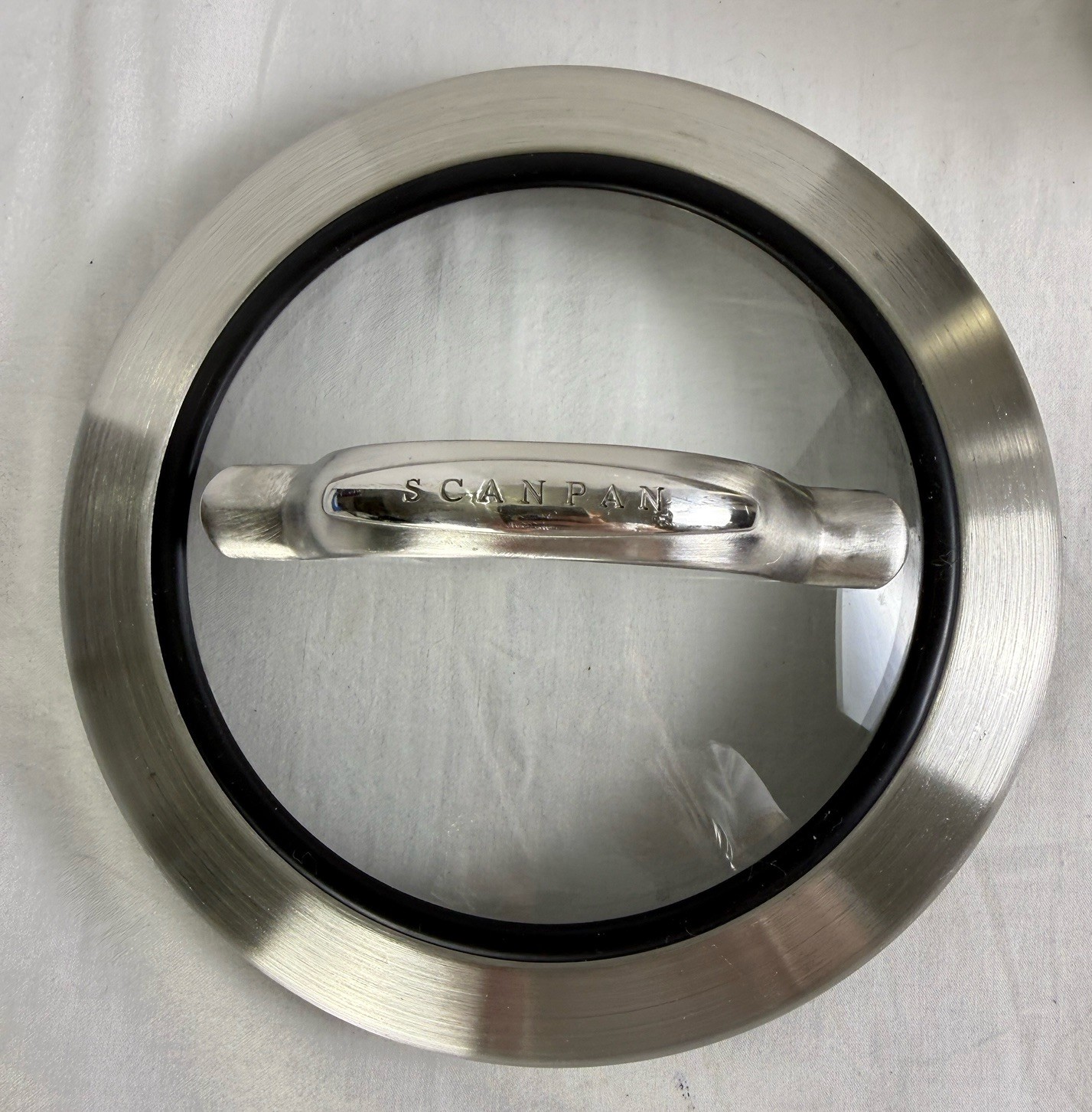 Scanpan HaptIQ 2 Qt Sauce Pan Pot Induction CTX J-03 Ceramic Titanium