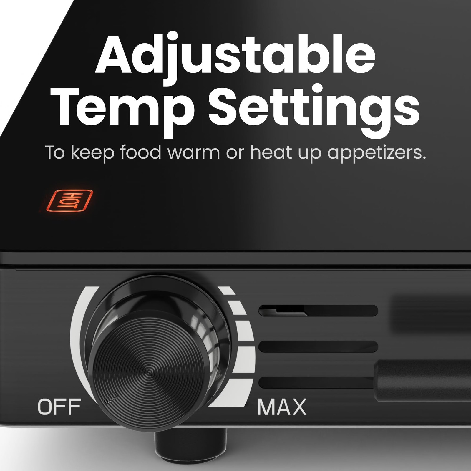 Warming Tray with Adjustable Temperature Control, Perfect For Buffets, Restau…