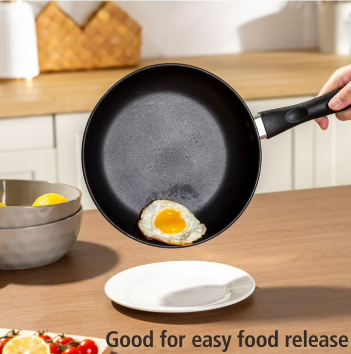 Wok Frying Saute Pan Reinforced edge 9.5″ Non-Stick Skillet Cooking Fry Coating