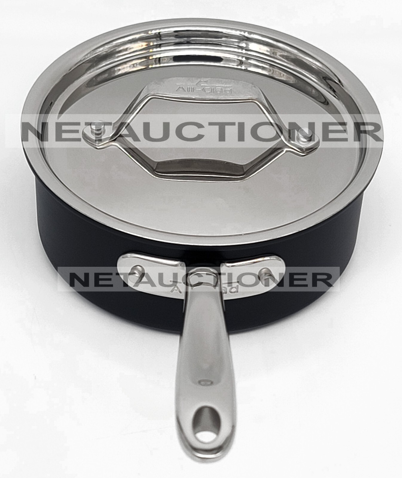 New ALL-CLAD HA1 Curated Hard Anodized Nonstick 2 Qt (1.9 L) Saucepan with Lid