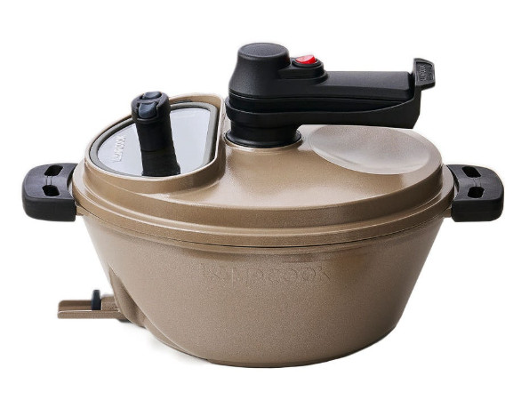 LAMPCOOK The New Ellipse Auto-Rotating Cooking Pot 2025 SC-0020 Korean BBQ Grill