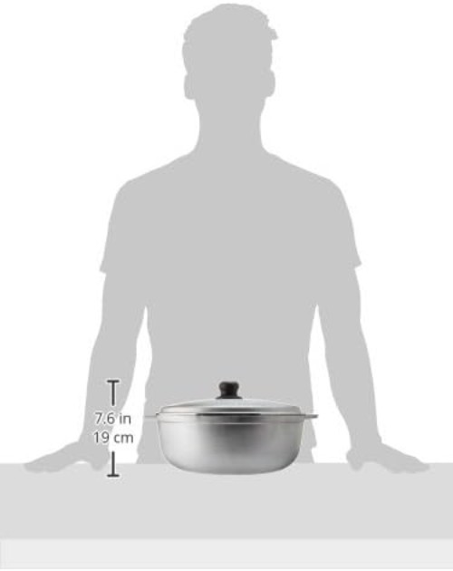 7.5 Quart Traditional Natural Made in Colombia Caldero with Lid for Cooking a…