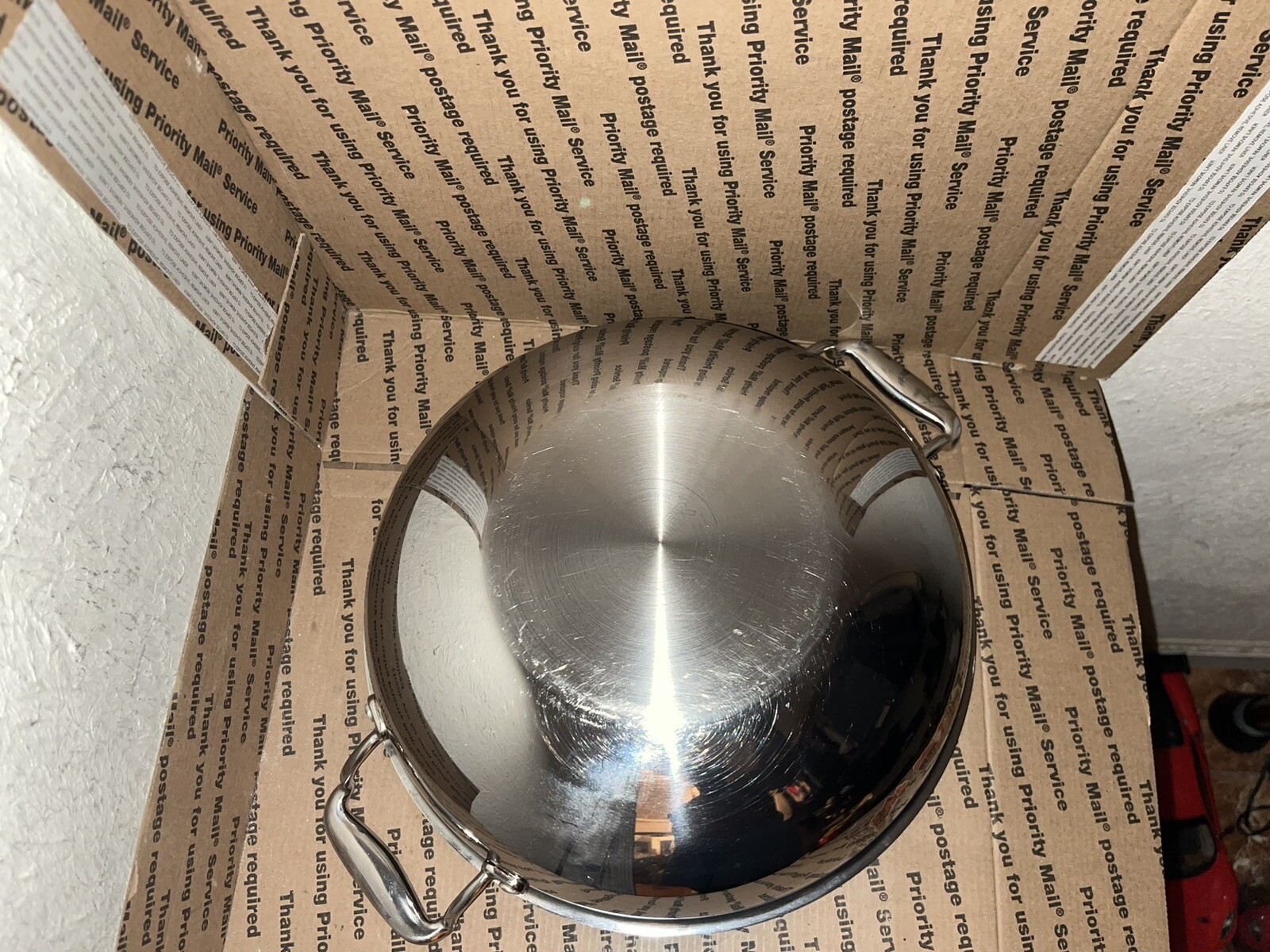 BERGNER Hitech Triply Stainless Steel Non Stick Prism 11-3/4” No Lid