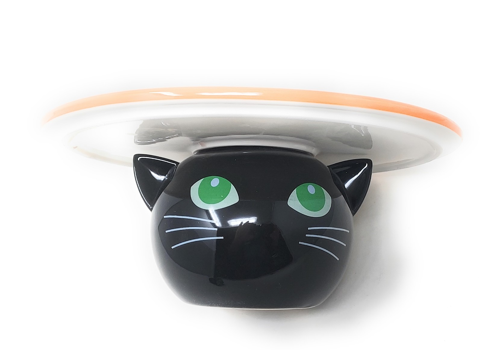 Temp-tations Two Seasonal 10″ Holiday Cake Plate T49919 Cat