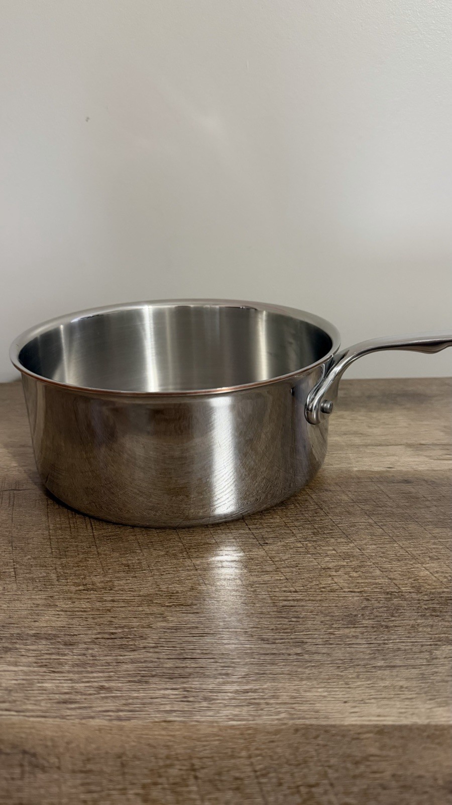 4 Quart Saucepan Stainless Steel & Copper Core RFN by RUFFONI CRA2009ZL