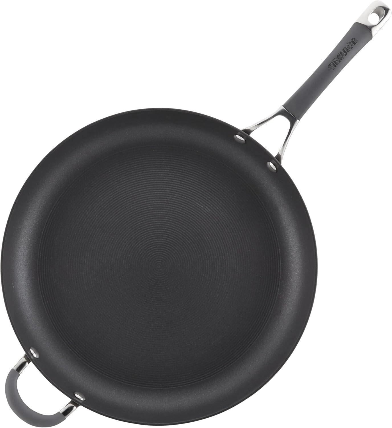 Radiance Hard Anodized Nonstick Frying Pan Fry Pan / Hard Anodized Skillet 14in
