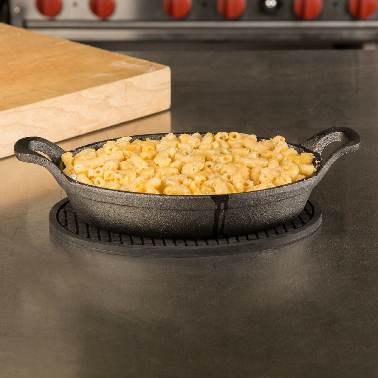 25 oz. Pre-Seasoned Mini Cast Iron Oval Casserole Dish (2 Skillets) by MyXOHome