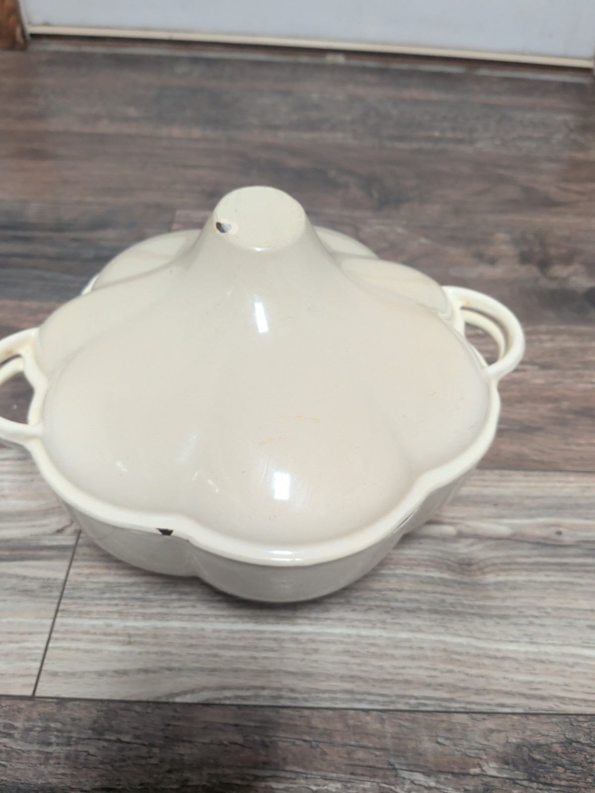 Techniques Garlic Clove Cast Iron Dutch Oven with Lid