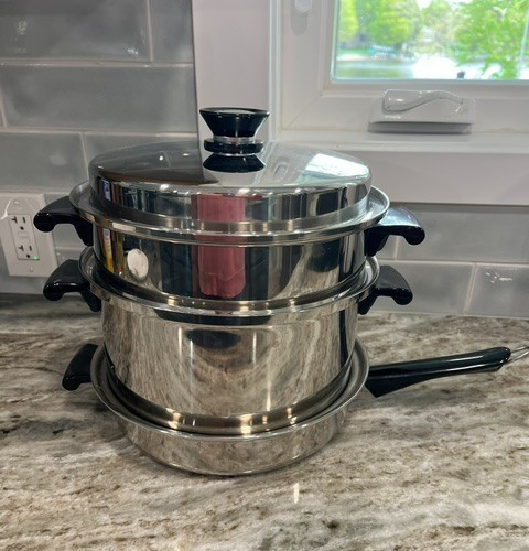 Amway Queen Multi Piece Cookware Set 18/8 Surgical Stainless Steel