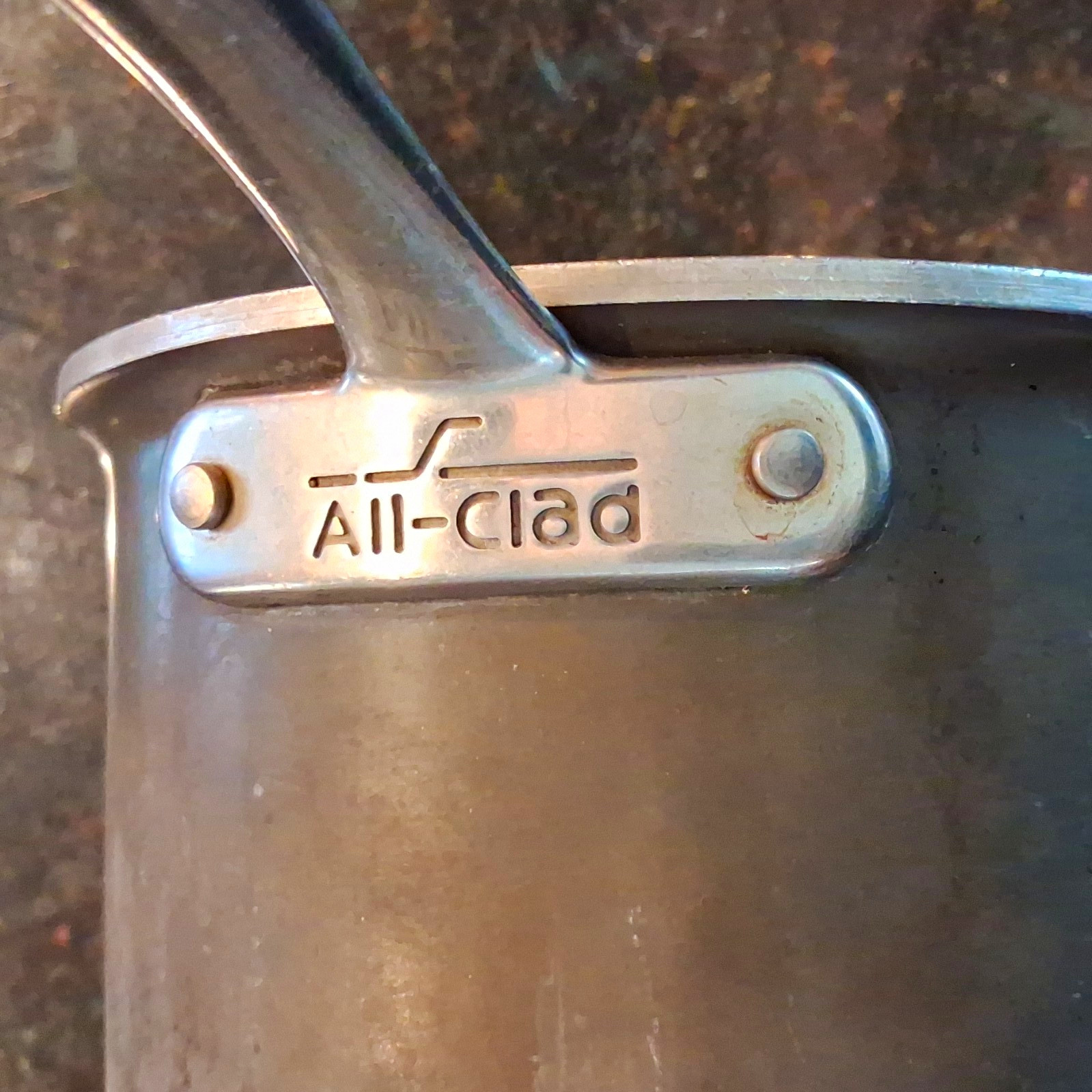 All-Clad 2qt Stainless Steel Saucepan Long Handle, Induction Anodized