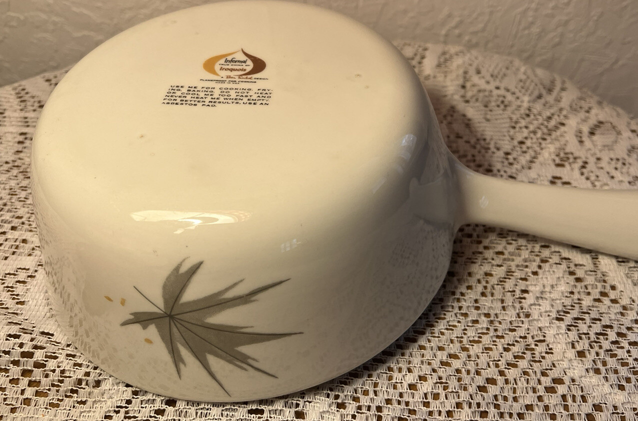 Informal True China Iroquois Harvest Time Saucepan Dish Ben Seibel