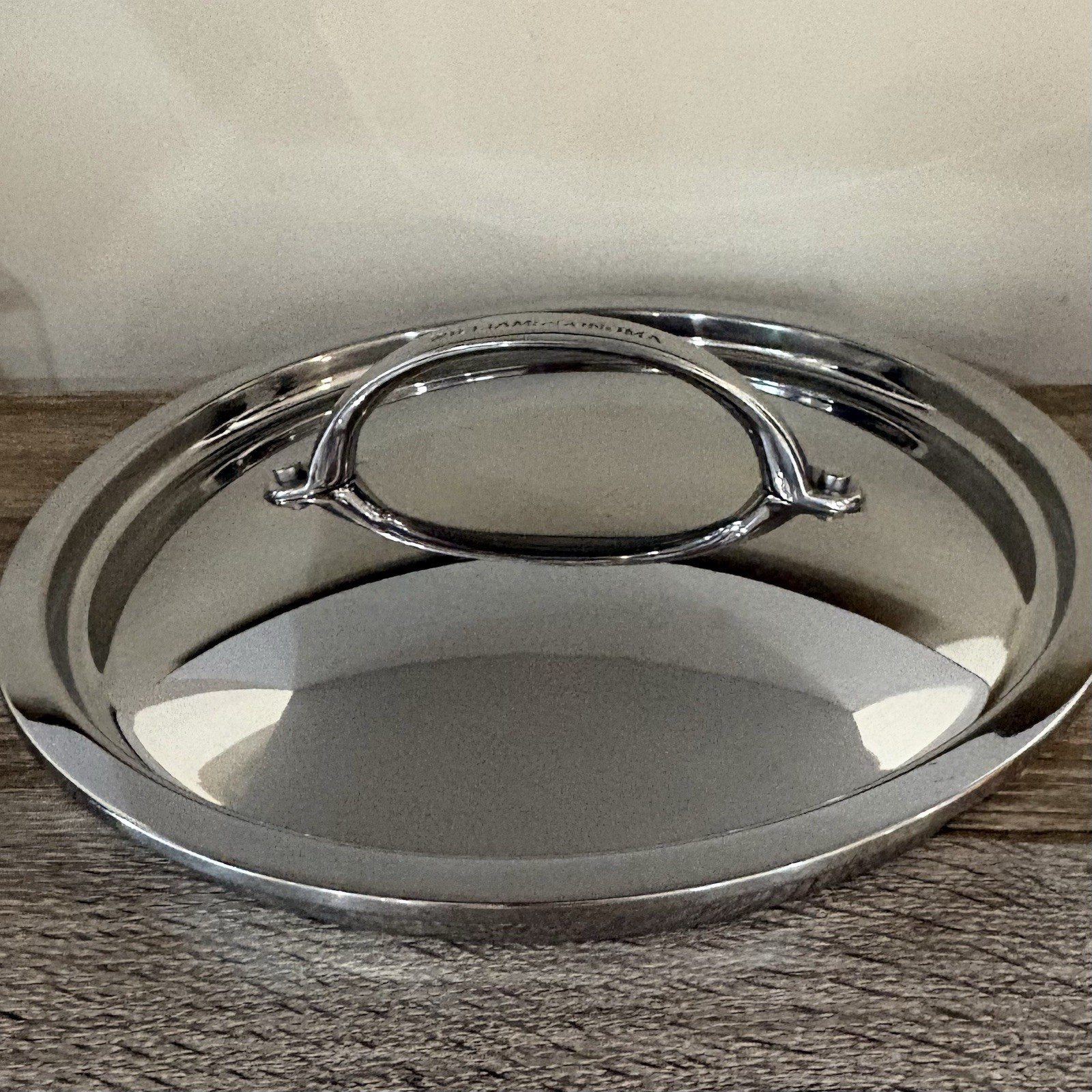 Williams Sonoma Stainless Steel Replacement Lid 10″ Diameter LID ONLY