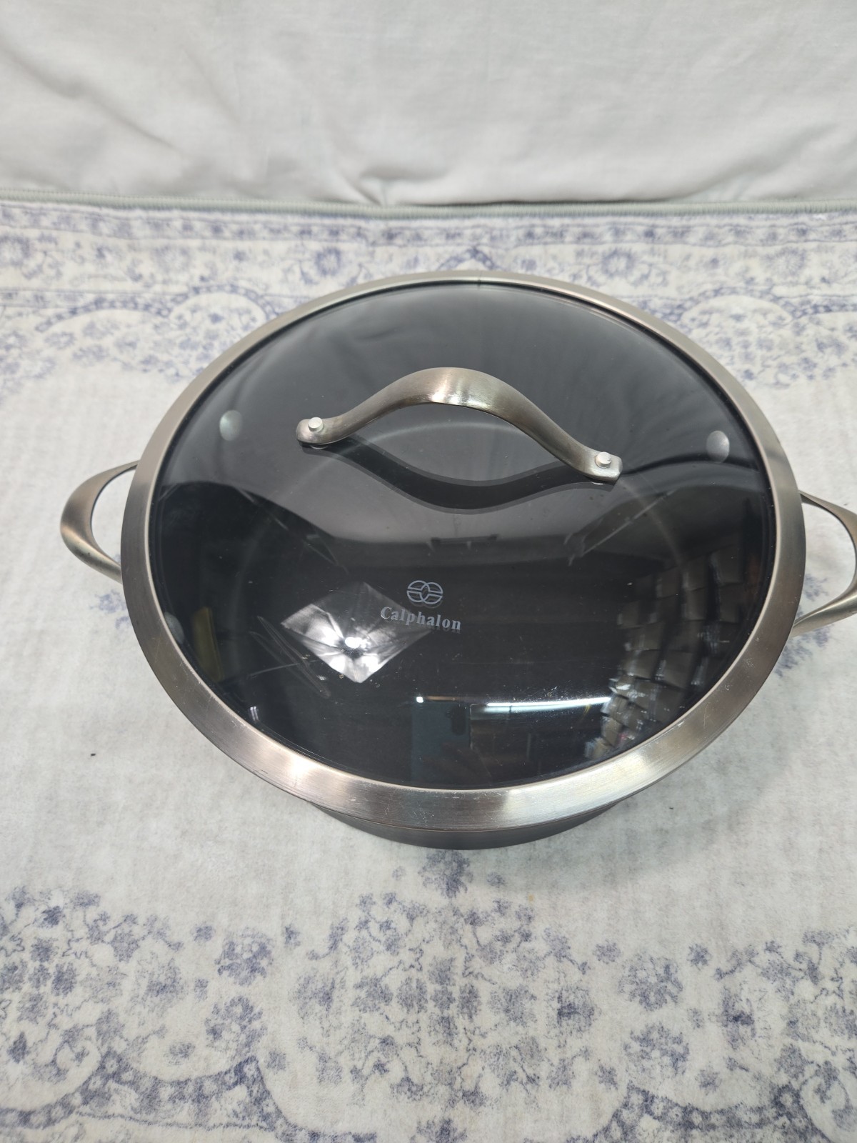 Calphalon 5 Qt Stock Pot, Dutch Oven with Lid 8785 Cookware