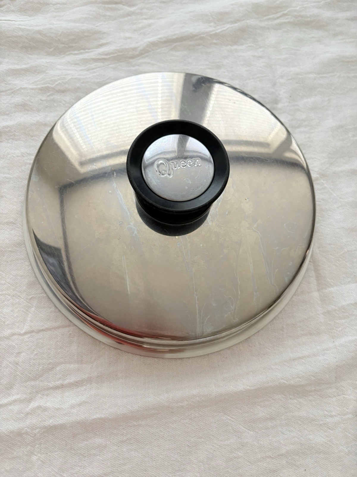 Amway Queen Stainless Steel 8” Replacement Lid Only For Sauce Pan