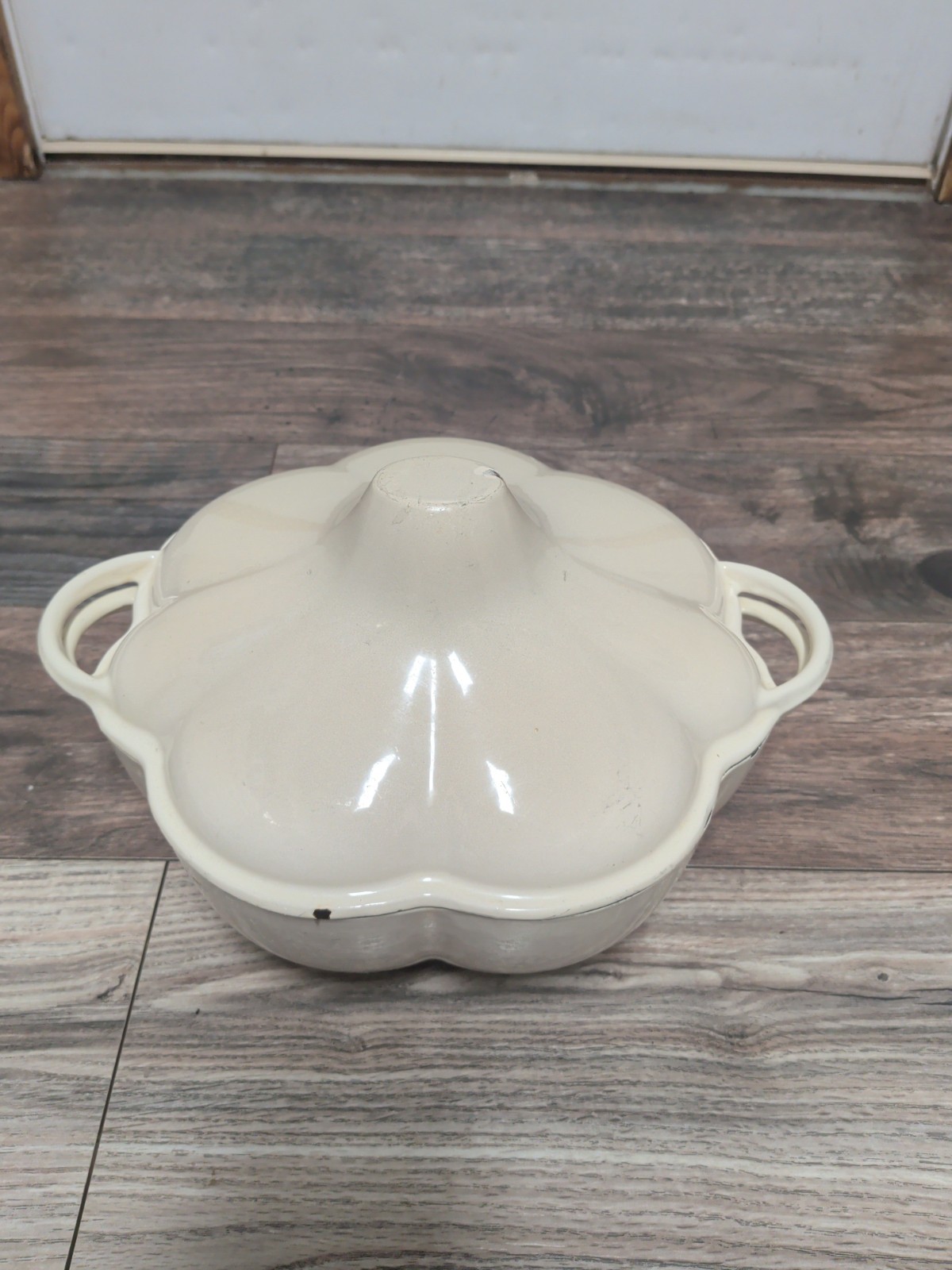Techniques Garlic Clove Cast Iron Dutch Oven with Lid