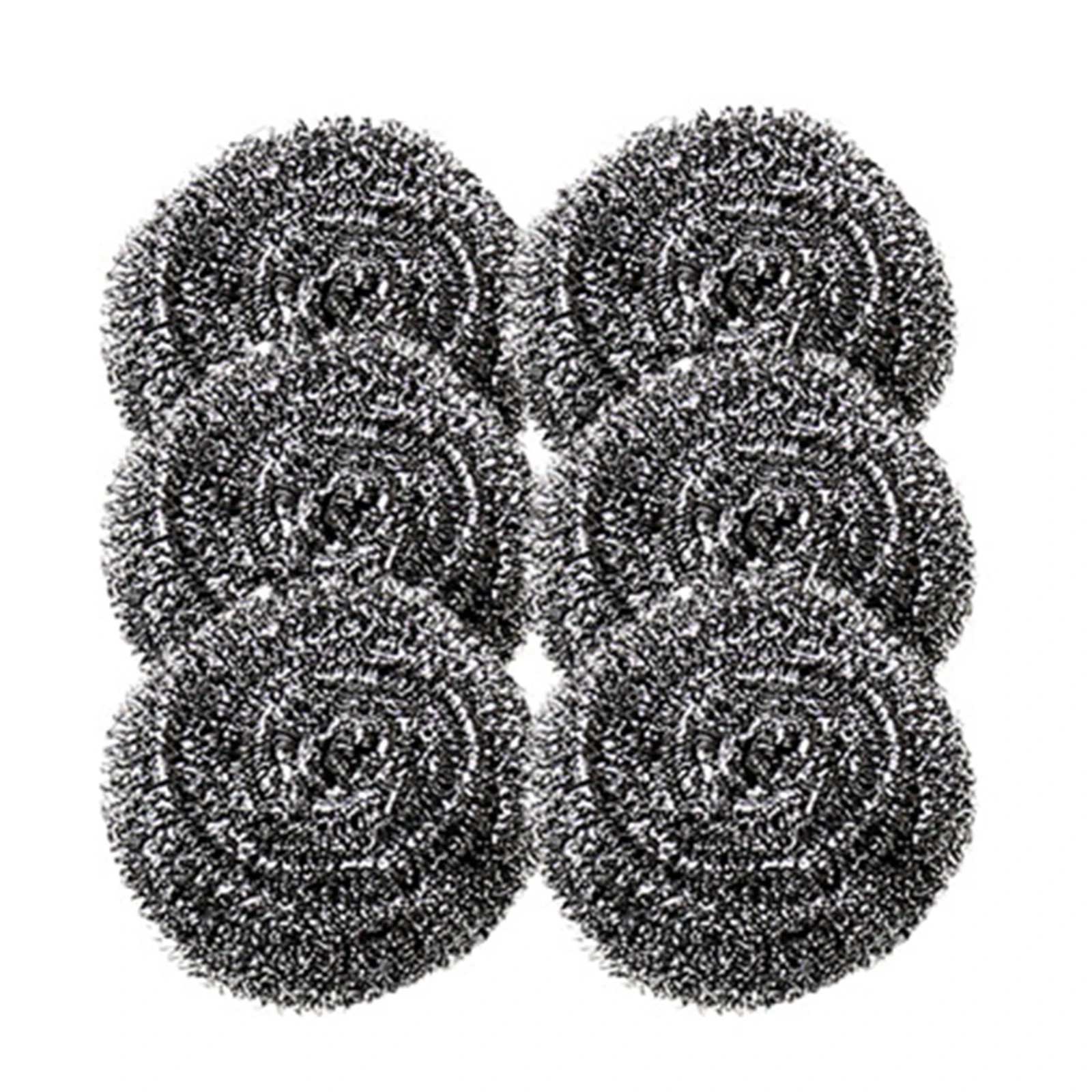 Stainless Steel Scourer Ball Rust-Free Kitchen Cleaning Brush for Pots Pans