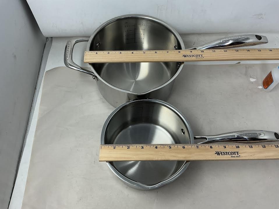 Scanpan STS Stainless Steel 10-Piece Cookware Set, 18/10 Stainless Steel Body