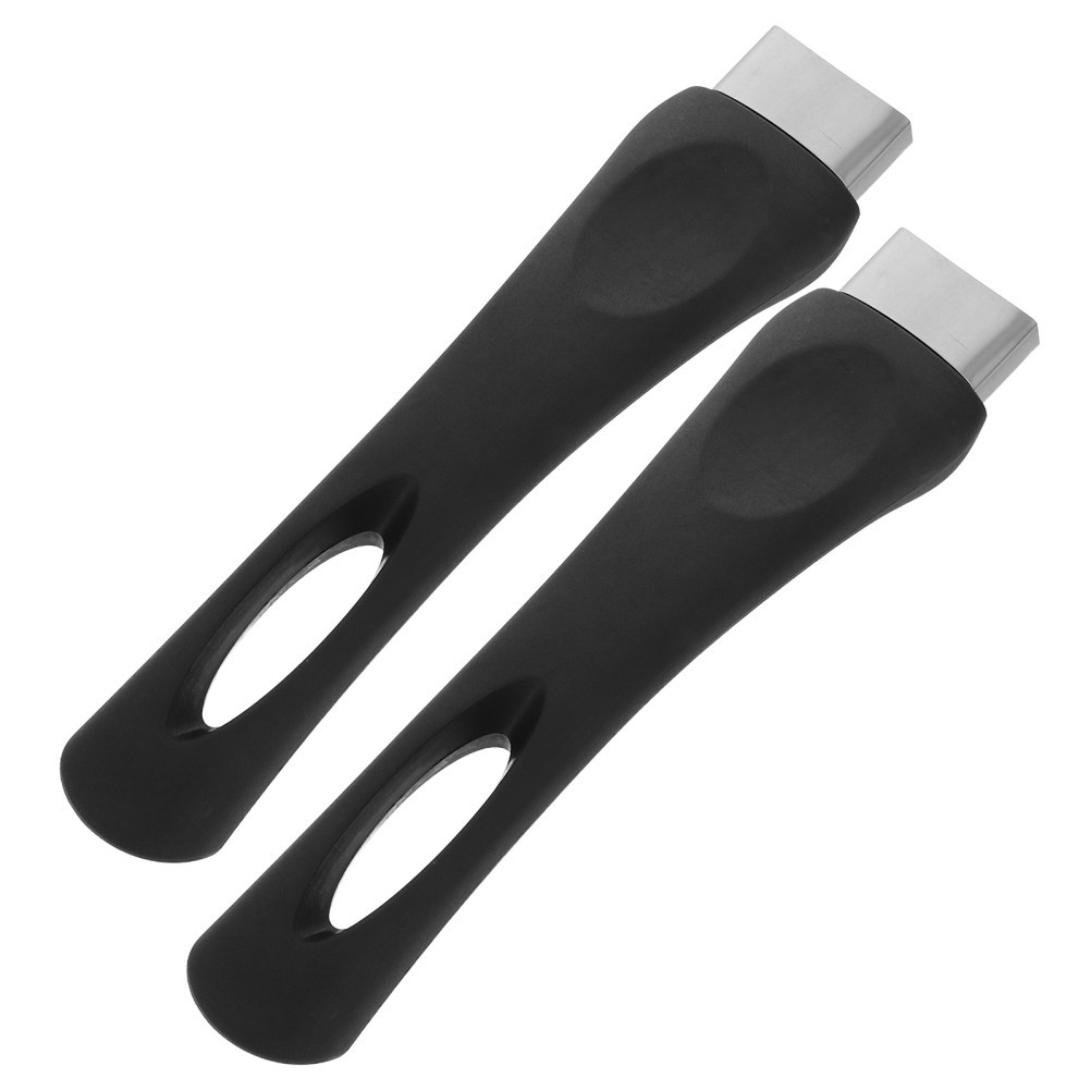 2pcs Replacement Handle for Pots and Pans – Heat-Resistant Bakelite Handle –