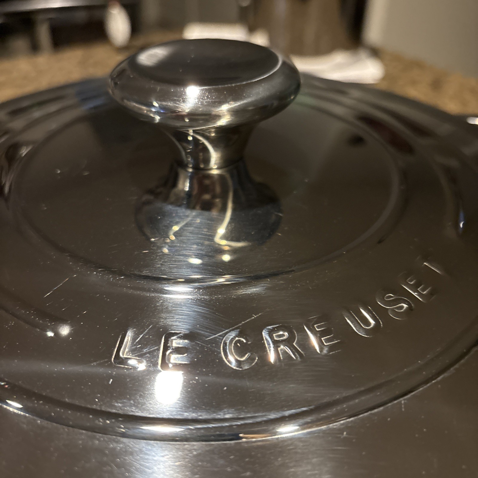 Le Creuset Signature Stainless Steel 7Qt Deep Casserole/Stockpot With Lid