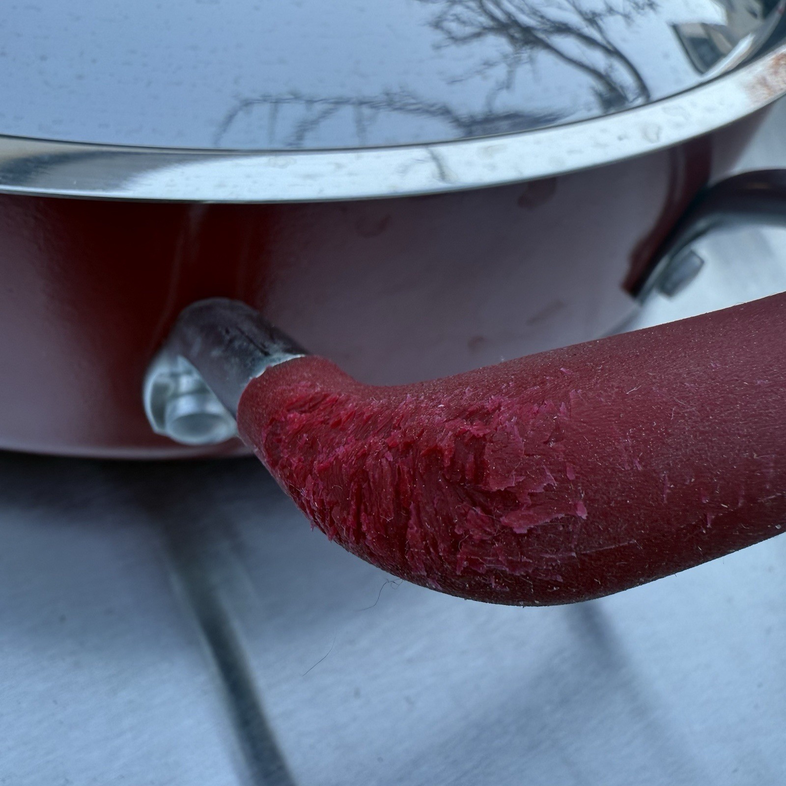 KitchenAid Hard Base Saute Pan 12” Balanced Heat Distribution T Q03 READ*