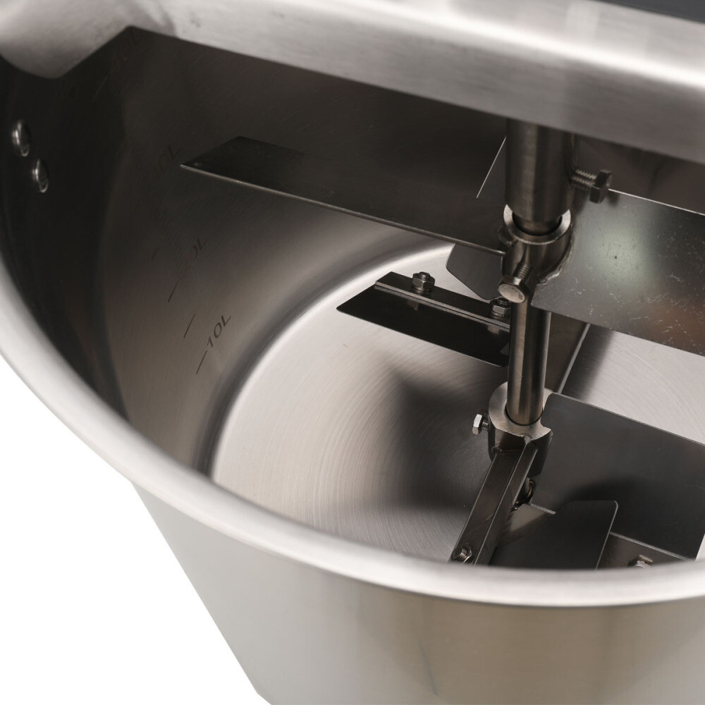 Automatic Food Mixer 110V Stainless Steel Food Mixer Hot Pot Stirrer Cooking
