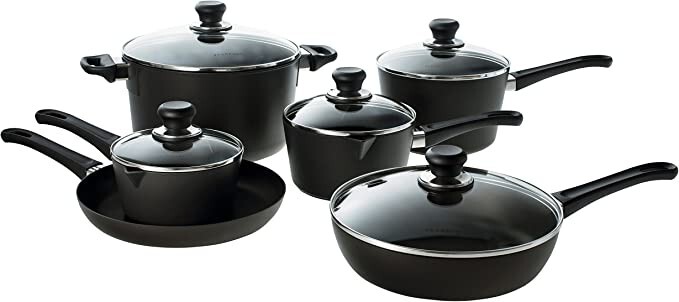 Scanpan Classic Cookware Sets 11 pc. Deluxe Cookware Set