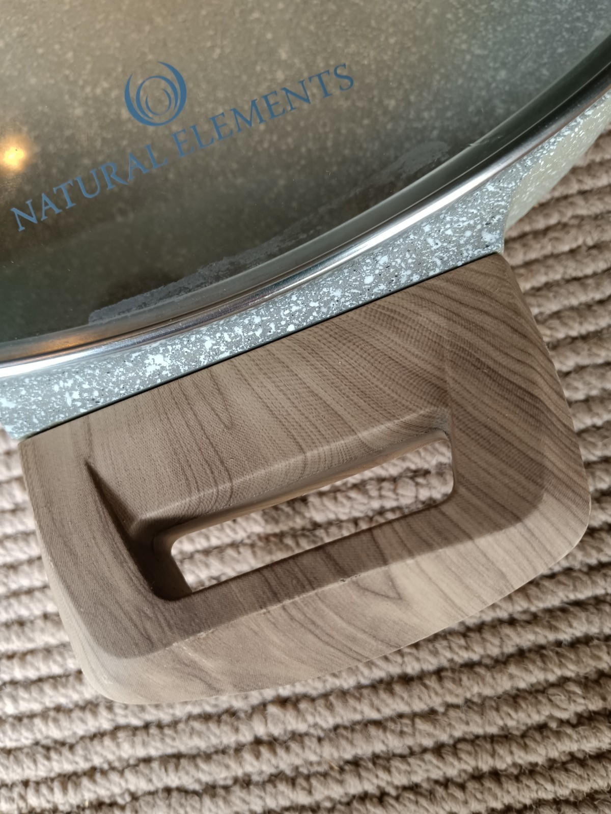 Naural Elements All Purpose Frying Pan w/ Lid 14″ Induction Capable