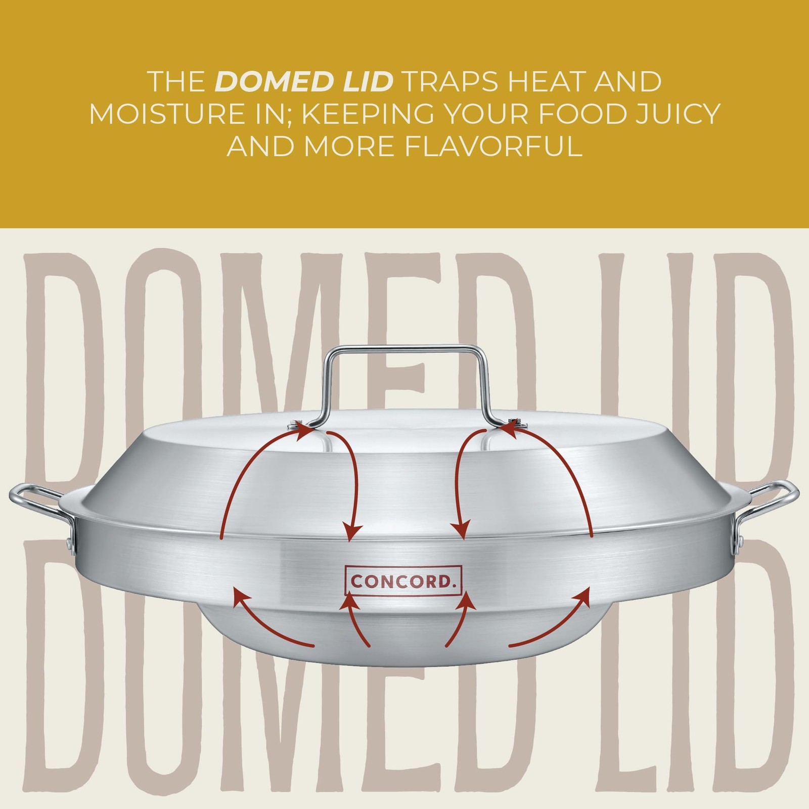 Concord Stainless Steel 3 Piece 22 Comal Cookware Set. Comales Discada Set