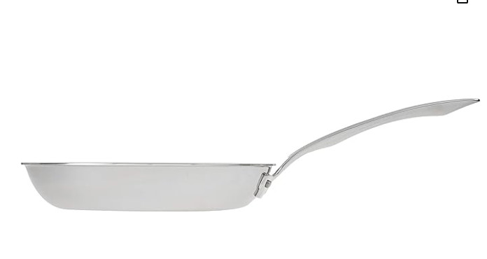 Viking 3 PLY 18/8 Stainless Steel 10″ Frying Pan Aluminum Core Dishwasher Safe
