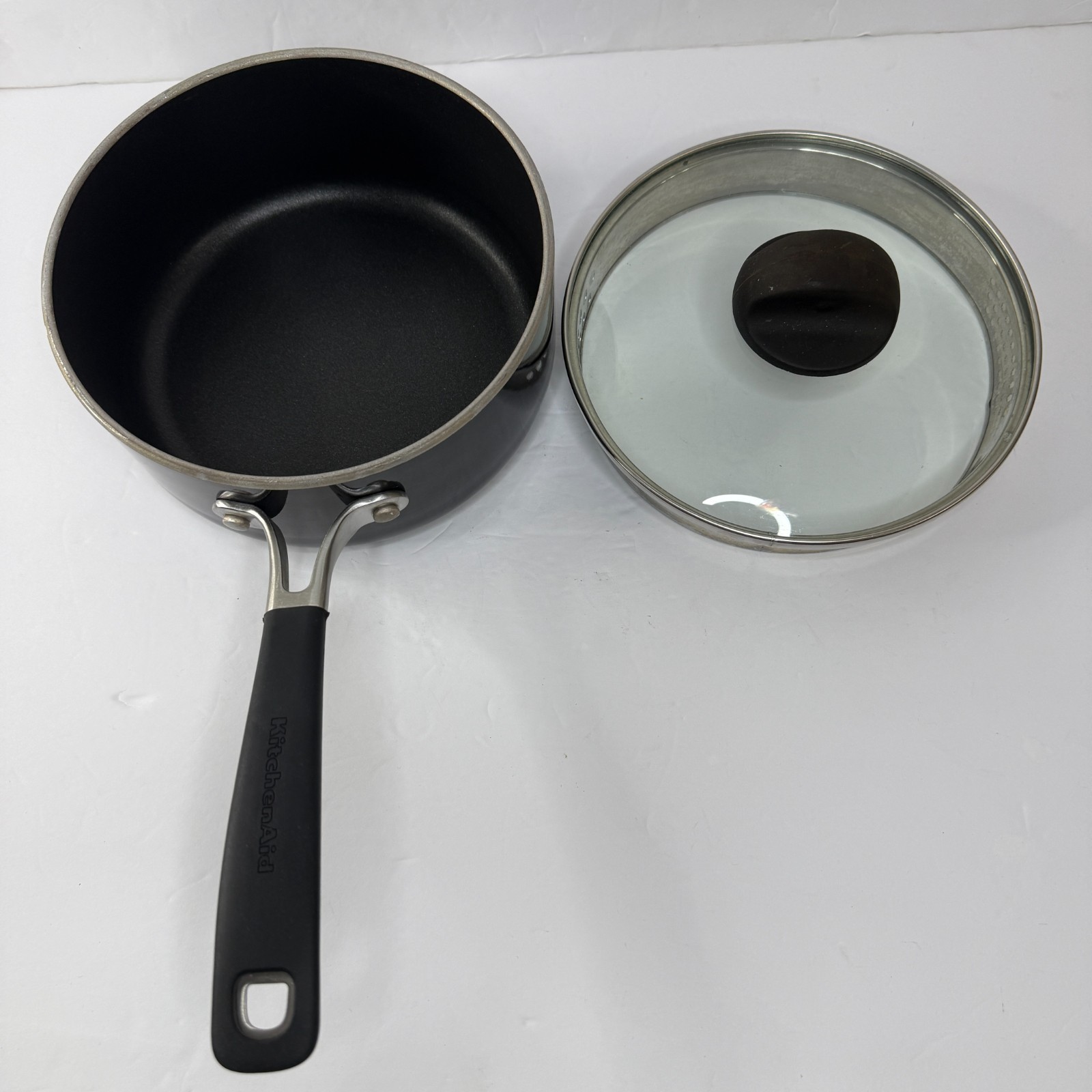 KitchenAid 2 Qt. 1.9 L Covered Pot 3 Layer Nonstick Dishwasher Safe Induction