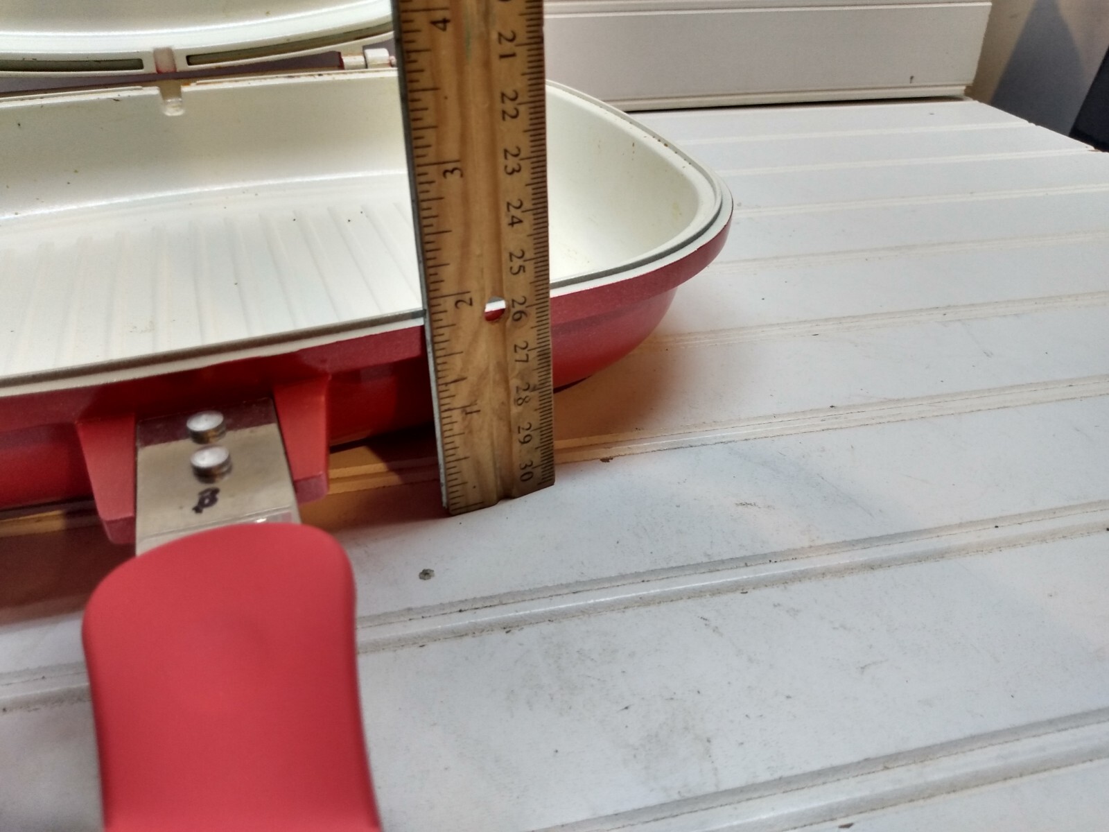 Cook’s Companion Cast Aluminum Non Stick Stovetop Double Flip Grill Pan 11x11X3