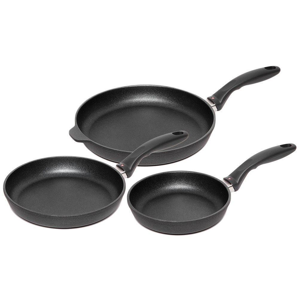 Swiss Diamond XD Classic Frypan Set 3pce 20/24/28cm