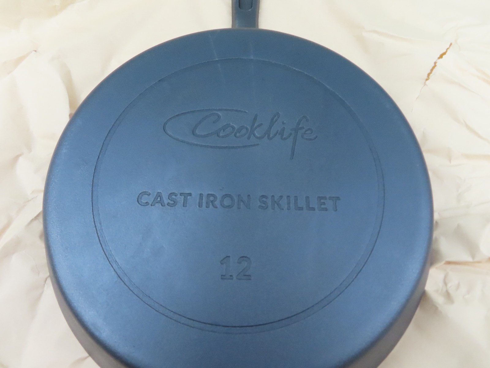 COOKLIFE 12 Inch Lightweight Pre-Seasoned Cast Iron Skillets – Smooth Polished