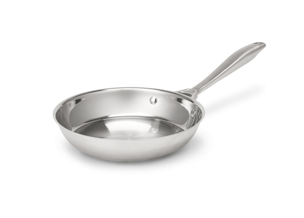 Vollrath 47751 Stainless Steel Intrigue 9 3/8″ Fry Pan with Natural Finish
