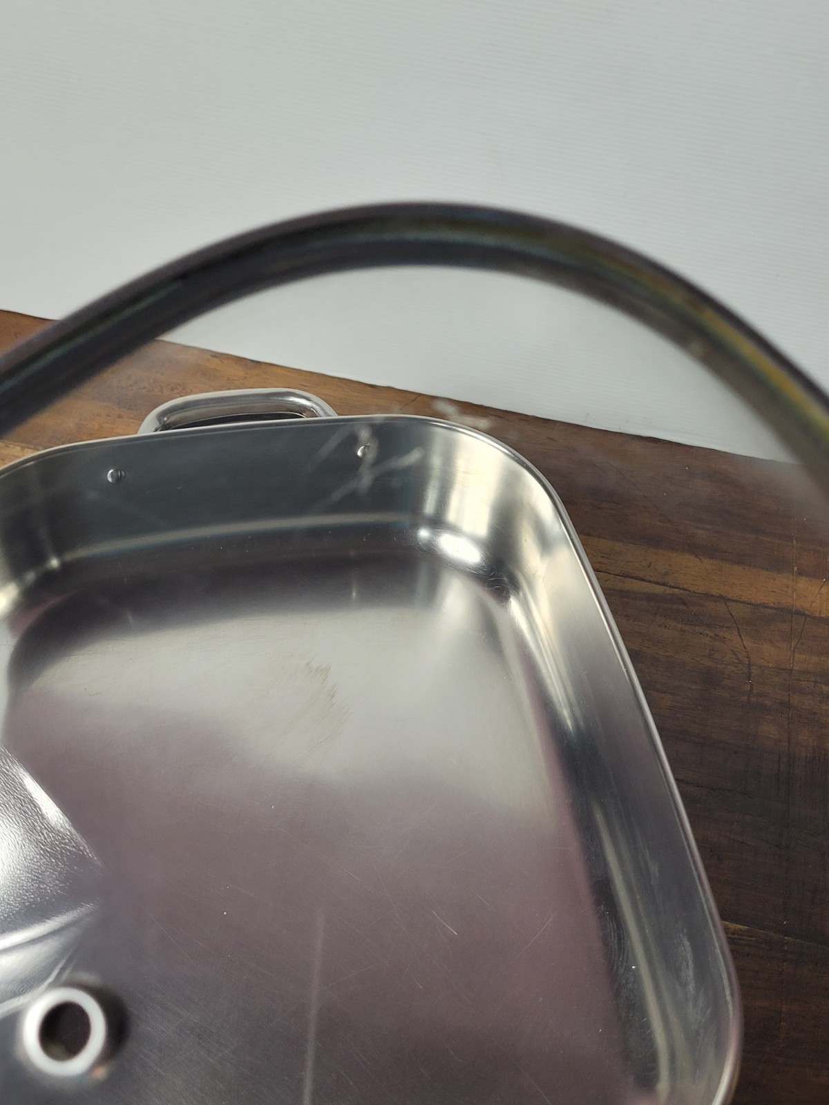 Sunbeam Ellise Stainless Rectangular Frypan FP8910 38cm x 30cm X 7cm