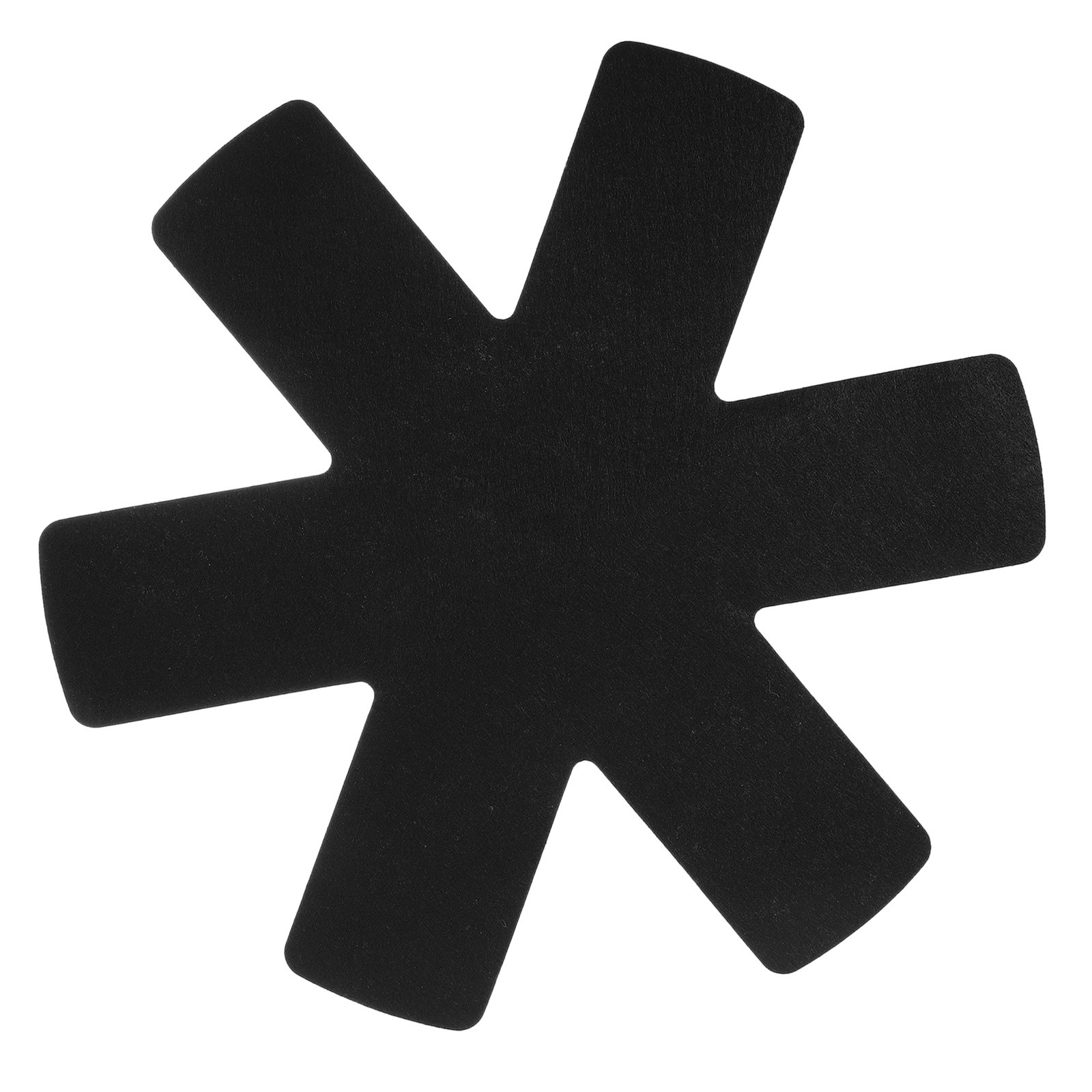 6 Pcs 15″ Pot and Pan Protectors Black Felt Pan Protectors Dividers