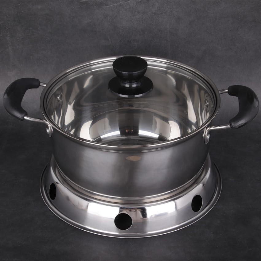 Durable Stainless Steel Wok Stand for Round-Bottom Woks – 7.7 in Top Diameter