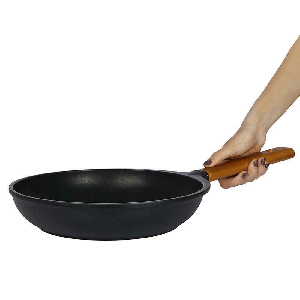 Wonderchef Die Cast Stir Fry Wok Skillet with Handle, 18cm, 20cm, 24cm, 26cm