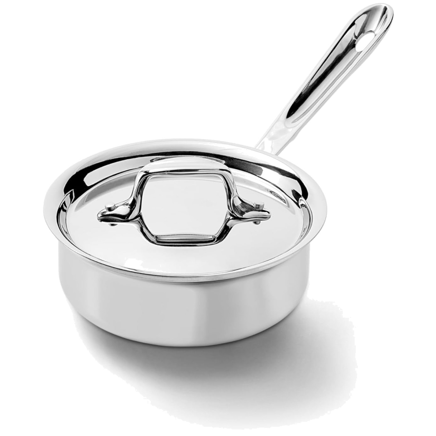 1-Qt Stainless Steel Sauce Pan – Induction Ready & Oven Safe