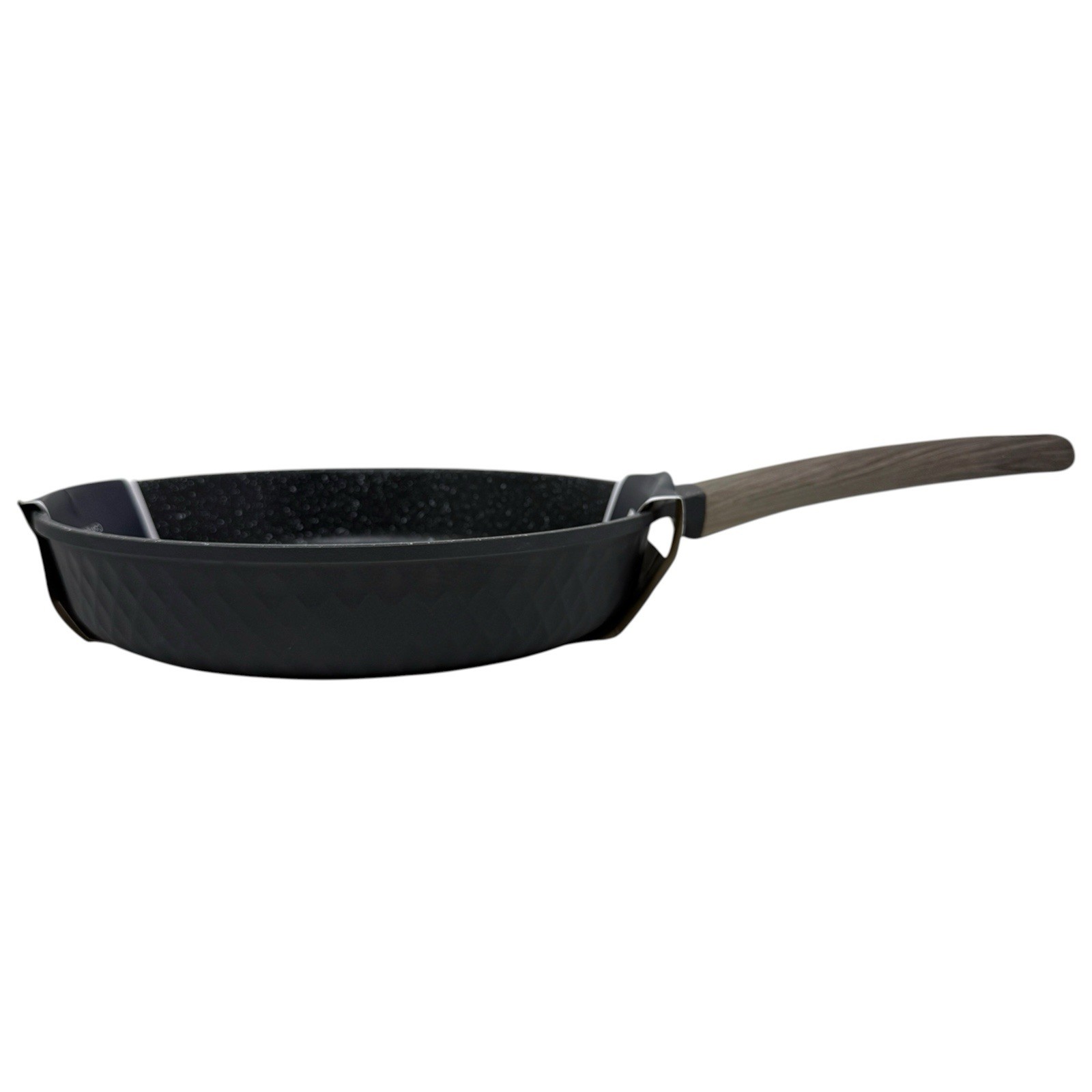 D&W Frying Pan Nonstick Skillet Premium Quality Kitchen Cookware 11 inch Gray