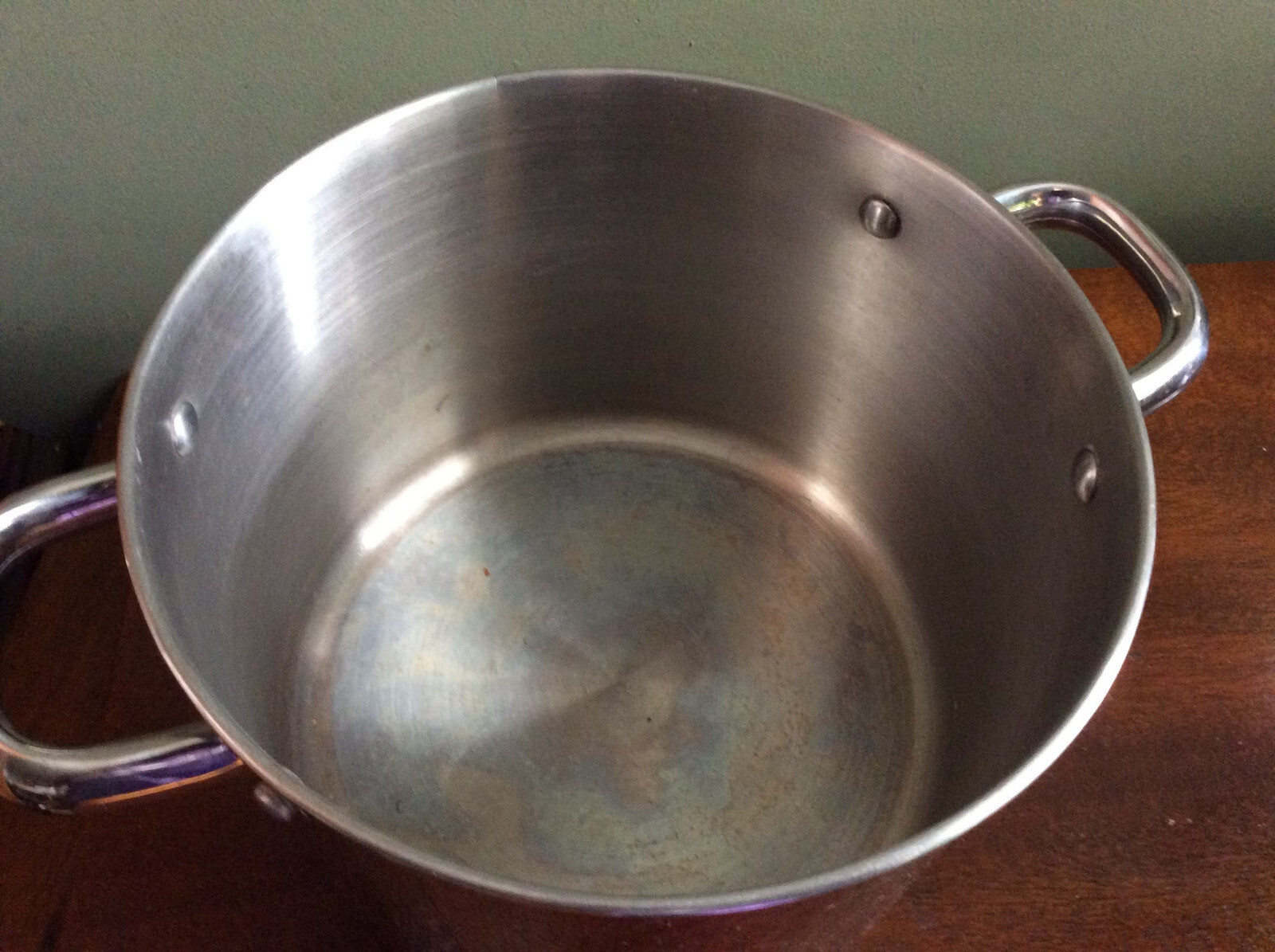 Basics Stainless Steel 5Qt Double Handle Stockpot 6″H X 8’W (NO LID)