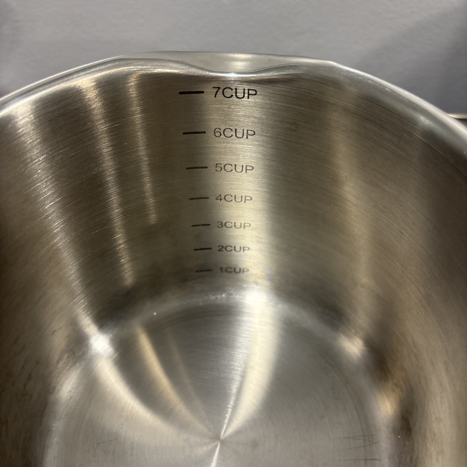 Kuhn Rikon Burner Pot 7 Cup 18/10 Stainless Straining Glass Lid green 2012