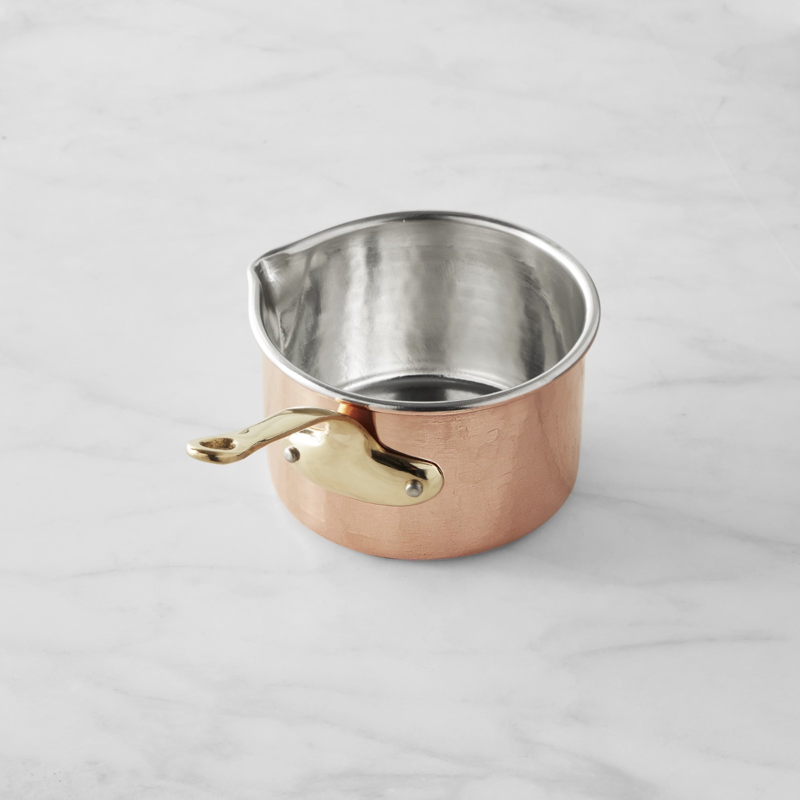 Ruffoni Historia Hammered Copper Saucepan, 1-Qt. – FREE SHIPPING