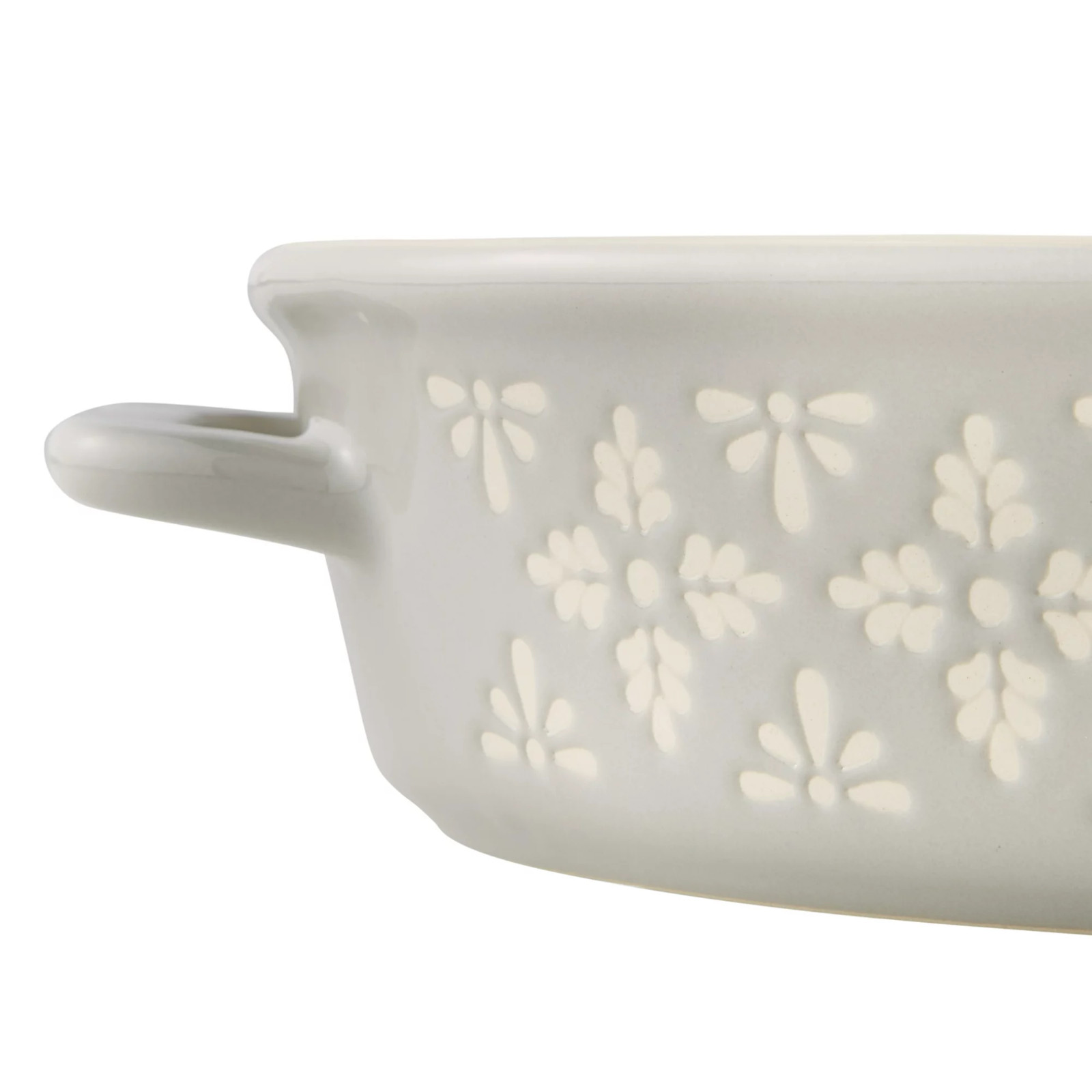 Pioneer Woman ~ SWEET ROMANCE BLOSSOMS ~ 8.75 x 13.25 ~ Oval ~ Stoneware Baker