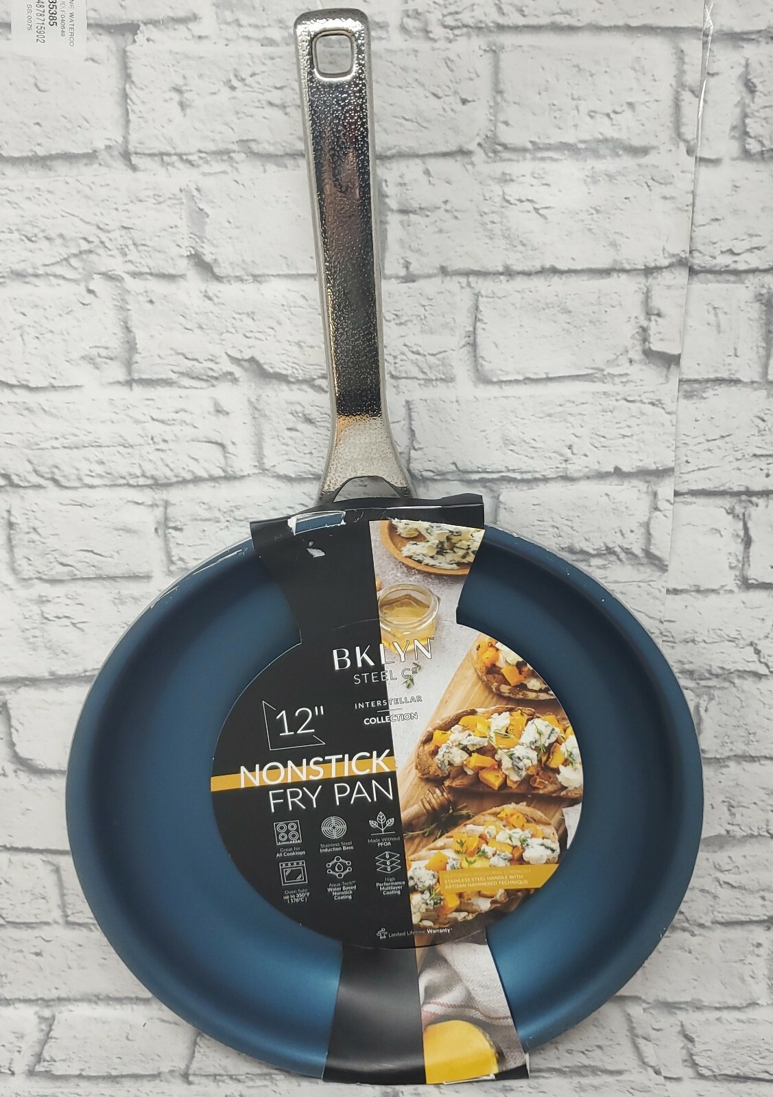 BKLYN Steel Co. Interstellar Flared Sparkle Cookware Aluminum Fry Pan 12″
