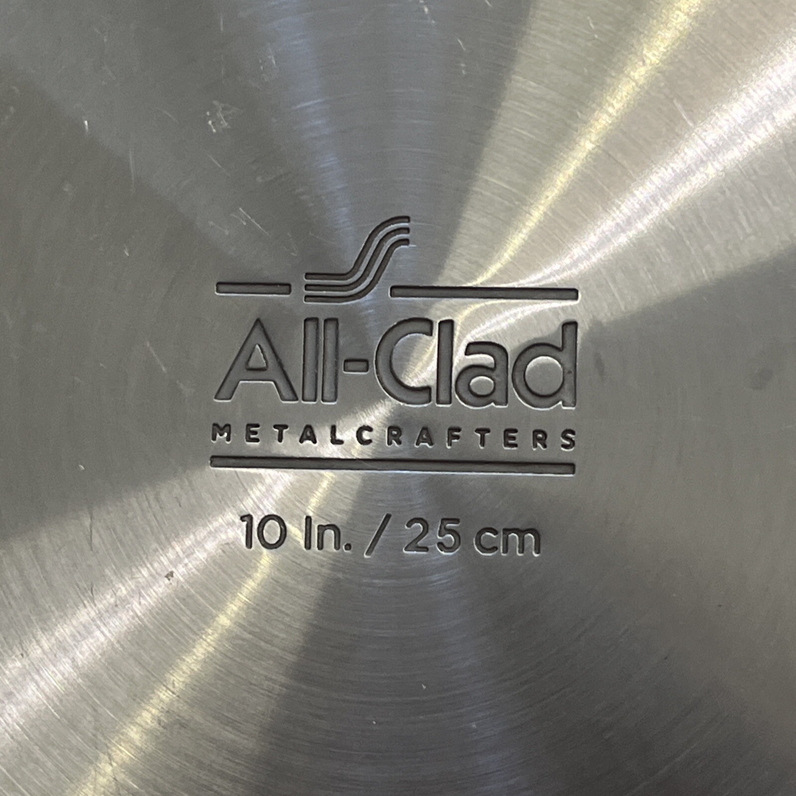 All Clad Set Of 2 -10″, 8” Fry Pan Non-Stick Metalcrafters Cookware