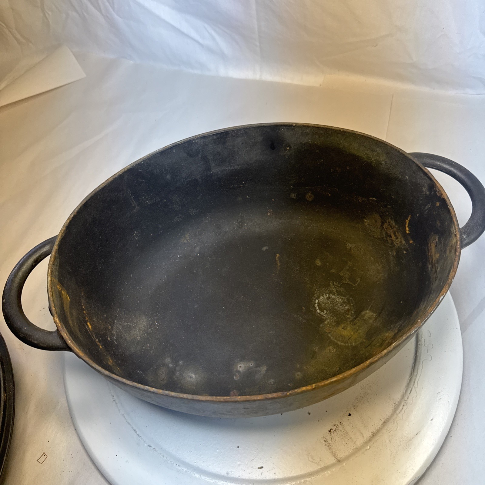 Paul Bocuse Nomar Cast Iron Oval Roaster Dutch Oven #33 Made In France RARE